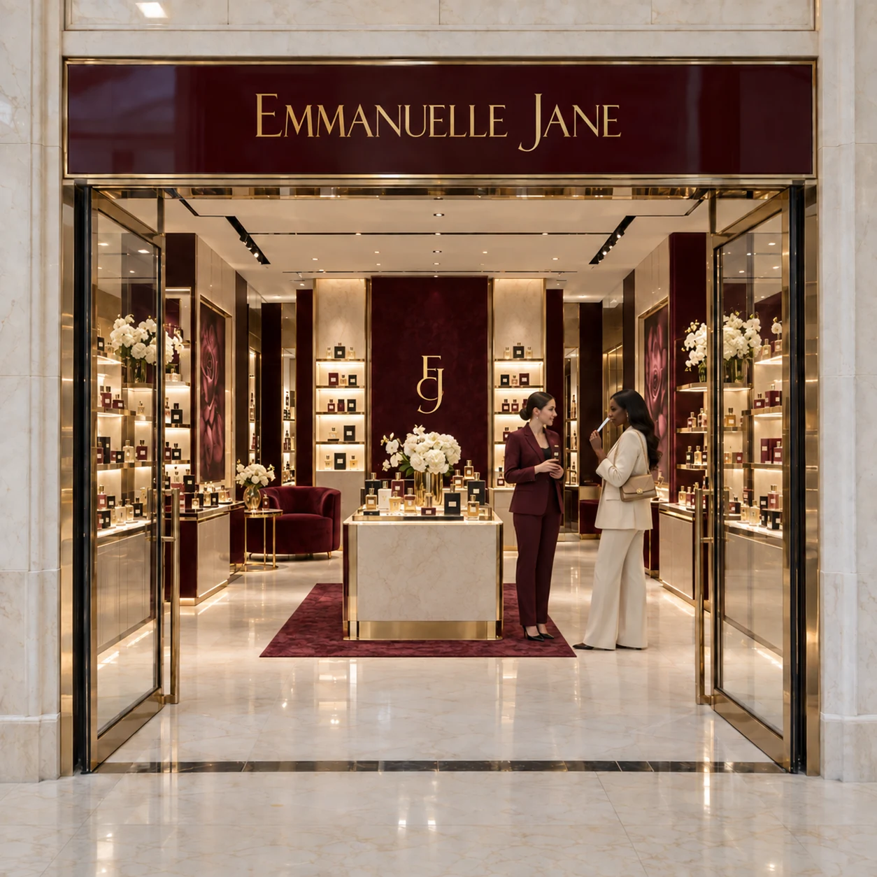 The Emmanuelle Jane salon at Passion Parfum